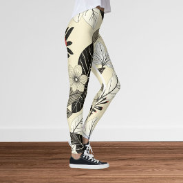 floral leggings
