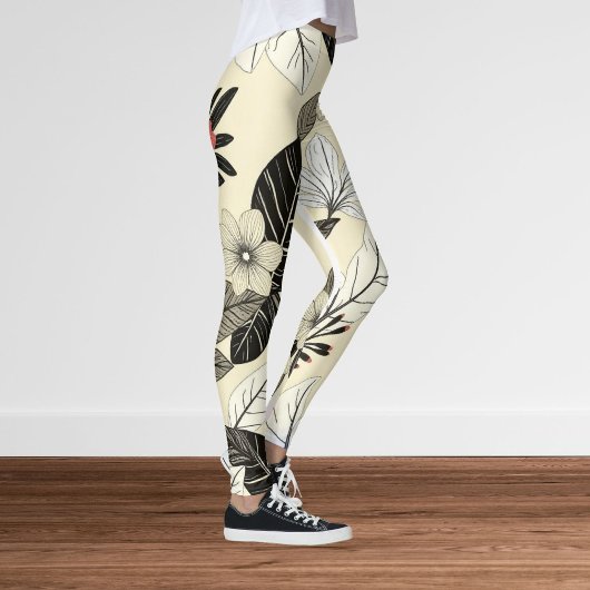 floral leggings