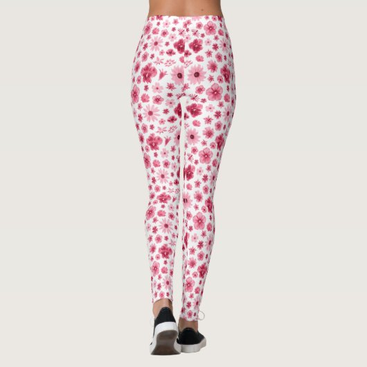 Floral leggings (Rückseite)