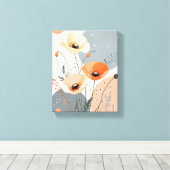 floral leinwanddruck (Insitu (Holzboden))