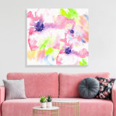 Floral Leinwanddruck (Insitu (Wohnzimmer))