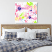 Floral Leinwanddruck (Insitu (Schlafzimmer))