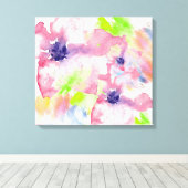 Floral Leinwanddruck (Insitu (Holzboden))