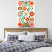 Floral Leinwanddruck (Insitu (Schlafzimmer))