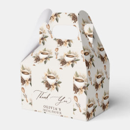 Floral Liebe bricht Brautparty Vielen Dank Geschenkschachtel