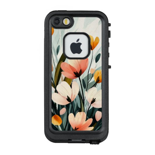 floral LifeProof iPhone hülle (Rückseite)