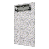 Floral Light Pink Mini Clipboard Klemmbrett (Gewinkelt2)