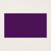 Floral Lila Gold Wedding Music Song Request Card (Rückseite)