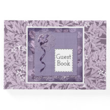 Floral Lila William Morris Pattern Country