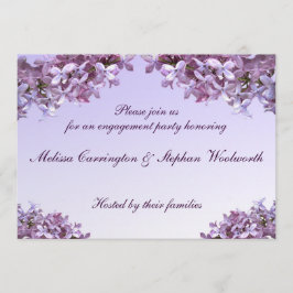 Floral-Lilac-Blume Einladung