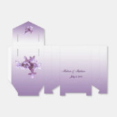 Floral Lilac Blume Gastgeschenk Hochzeit Box Geschenkschachtel (Ungefaltet)