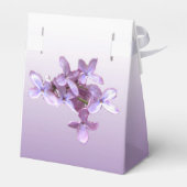 Floral Lilac Blume Gastgeschenk Hochzeit Box Geschenkschachtel (Rückseite)