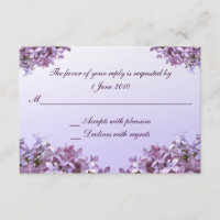 Floral Lilac Blume UAWG Wedding