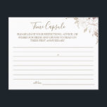 Floral Lines Time Kapsel Hochzeitstag Karte<br><div class="desc">Fügen Sie Ihre eigenen Informationen hinzu und für weitere Anpassungen klicken Sie auf den Link "Klicken Sie auf,  um weiter anzupassen". ~ Karo-Sammlung für passende Spiele,  Einladung,  Zeichen und mehr ~</div>