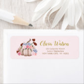 Floral Little Pumpkin Personalisiert (Insitu)