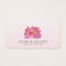Floral Lotus Elegant Yoga Instructor Blush Pink