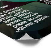 Floral Lotus Wedding Suite | Starry Night Romance Poster (Ecke)