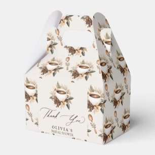 Floral Love Brautparty Dankeschön braut sich zusam Geschenkschachtel