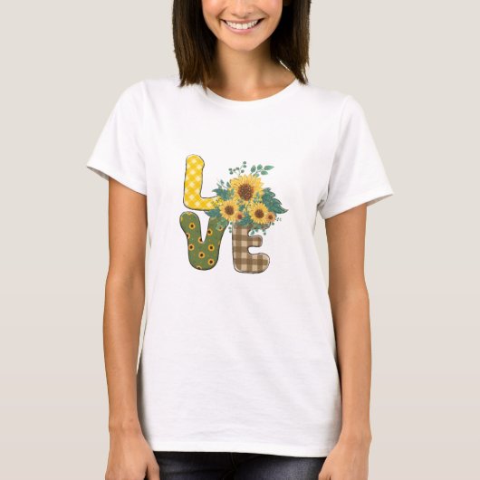 Floral Love T-Shirt (Vorderseite)