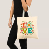 Floral Love Tragetasche (Vorderseite (Produkt))