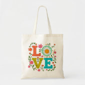 Floral Love Tragetasche (Vorne)