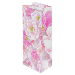 Floral Luxury Geschenktüte Für Weinflaschen