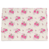 Floral Luxury Große Geschenktüte (Vorderseite)