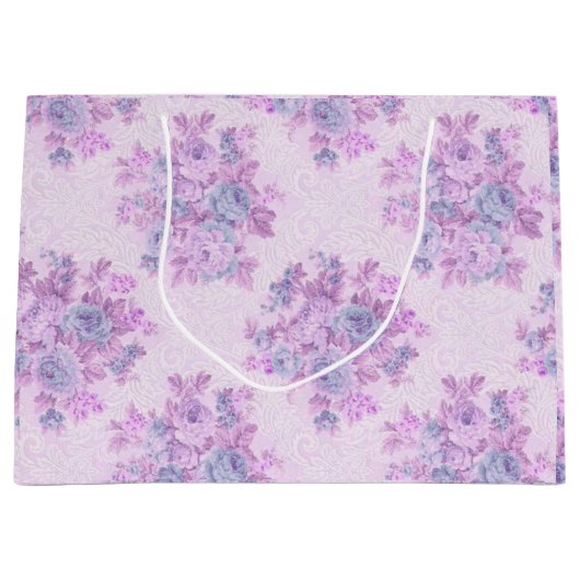 Floral Luxury Große Geschenktüte (Vorderseite)