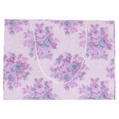 Floral Luxury Große Geschenktüte (Rückseite)