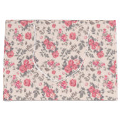Floral Luxury Große Geschenktüte (Vorderseite)