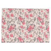 Floral Luxury Große Geschenktüte (Rückseite)