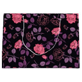 Floral Luxury Große Geschenktüte (Vorderseite)