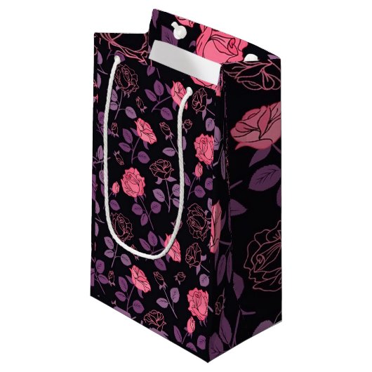 Floral Luxury Kleine Geschenktüte (Vorderseite Schrägansicht)