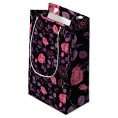 Floral Luxury Kleine Geschenktüte (Rückseite Schrägansicht)