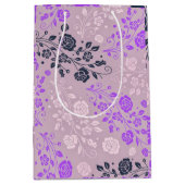 Floral Luxury Mittlere Geschenktüte (Vorderseite)