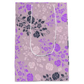 Floral Luxury Mittlere Geschenktüte (Rückseite)
