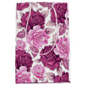 Floral Luxury Mittlere Geschenktüte (Vorderseite)
