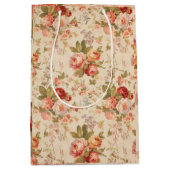 Floral Luxury Mittlere Geschenktüte (Vorderseite)