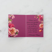 Floral Magic for Mom Karte (Innenseite)