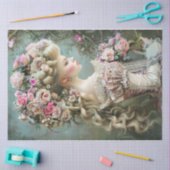 Floral Maiden Seidenpapier (Basteln)