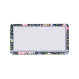 Floral - Maisy Adressaufkleber