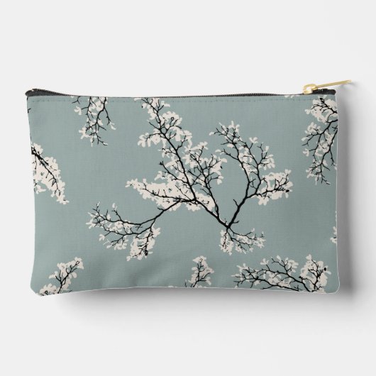 Floral Makeup Accessory Bag Zubehörtasche (Rückseite)