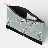 Floral Makeup Accessory Bag Zubehörtasche (Offen)