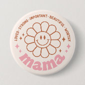 Floral Mama Button (Vorderseite)