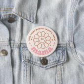 Floral Mama Button (Beispiel)
