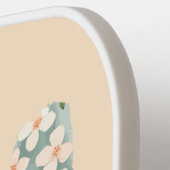 Floral “MAMA” Custom Name Pickleball Schläger (Linke Seite)