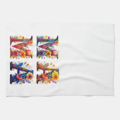 Floral MAMA Geschirrtuch (Horizontal)