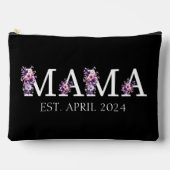 Floral Mama-Junge Mutter Zubehörtasche (Vorderseite)