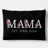 Floral Mama-Junge Mutter Zubehörtasche (Rückseite)