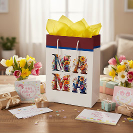 Floral MAMA Mittlere Geschenktüte
